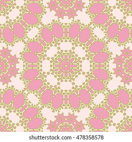 Beautiful background image for wallpaper, fabric, wallpaper. Lace. Vector illustration.
