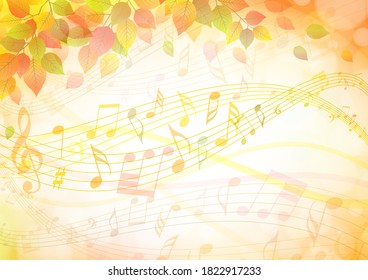 A beautiful background inspired by autumn