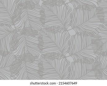 Hermoso fondo de la ilustración vectorial de hojas.