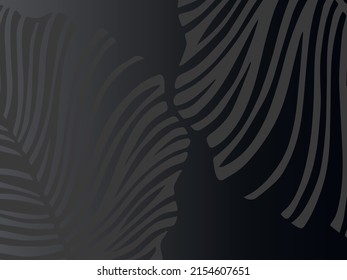 Beautiful background of leaves vector illustration.