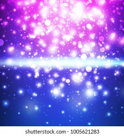 Beautiful background with many brightness