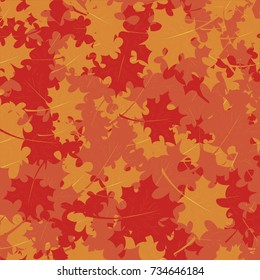 Beautiful background with maple leaves in autumn colors. EPS10. Design elements for banner, card, poster, web. 