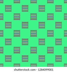 Beautiful background multicolored pencil school seamless.