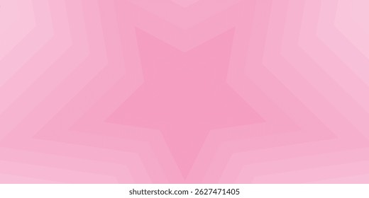 Beautiful background pink stars with sparkles. Vector illustration