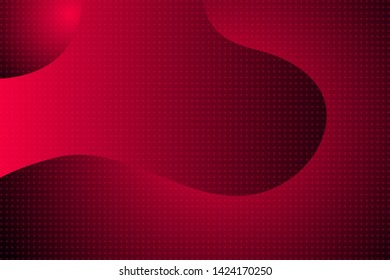 Beautiful background red color gradient style vector of geometric dot, shapes. Colorful mosaic banner. Geometric background with color gradient. Simple template for your design