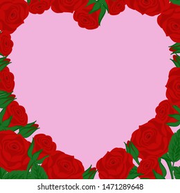 
Beautiful  background with  red rose flower design greeting card and invitation of wedding birthday and other seasonal holiday .￼
