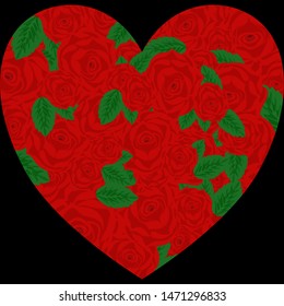 
Beautiful  background with red rose  flower design greeting card and invitation of wedding birthday and other seasonal holiday .￼
