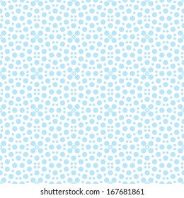 Beautiful background of seamless bubblel dots pattern