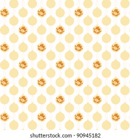 Beautiful background of seamless christmas decoration pattern