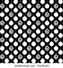 Beautiful background of seamless christmas decoration pattern