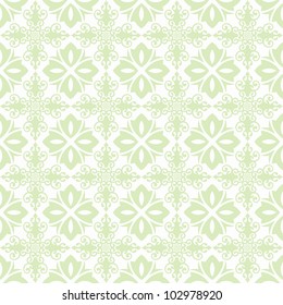 Beautiful background of seamless classic floral pattern