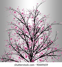 Beautiful background of seamless classic floral pattern
