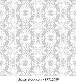 Beautiful background of seamless floral patten
