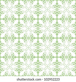 Beautiful background of seamless floral pattern