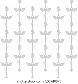 Hermoso fondo de patrón floral sin fisuras