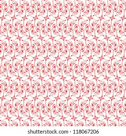 Fundo bonito de padrão floral sem emenda