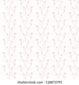 Hermoso fondo de patrón floral sin fisuras