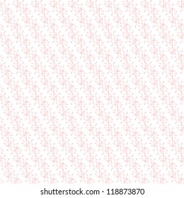 Beautiful background of seamless floral pattern