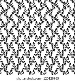 Hermoso fondo de patrón floral sin fisuras