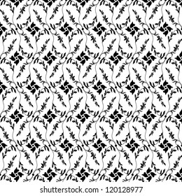 Beautiful background of  seamless floral pattern