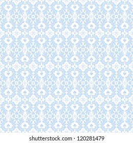 Beautiful background of seamless floral pattern