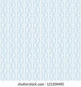 Beautiful background of seamless floral pattern
