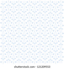 Beautiful background of seamless floral pattern