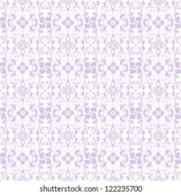 Fundo bonito de padrão floral sem emenda