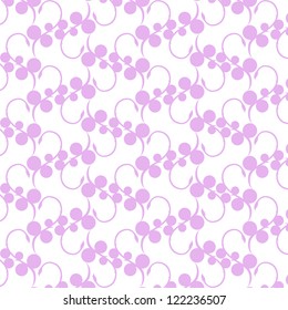 Beautiful background of seamless floral pattern