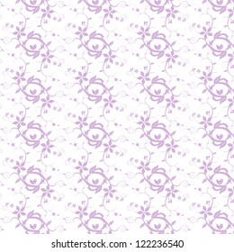 Hermoso fondo de patrón floral sin fisuras