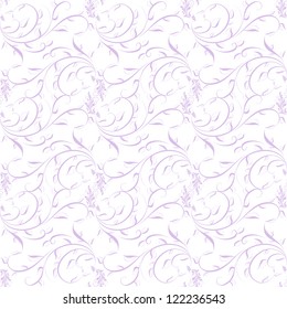Hermoso fondo de patrón floral sin fisuras