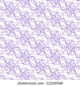 Beautiful background of seamless floral pattern