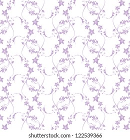 Beautiful background of seamless floral pattern