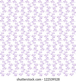Beautiful background of seamless floral pattern