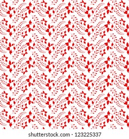 Hermoso fondo de patrón floral sin fisuras