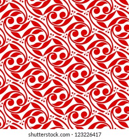 Hermoso fondo de patrón floral sin fisuras