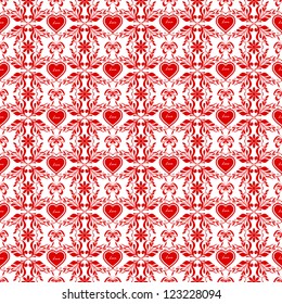 Hermoso fondo de patrón floral sin fisuras