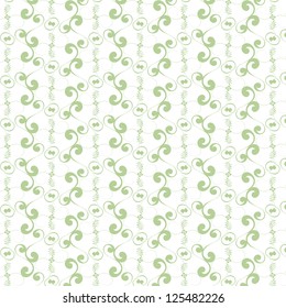 Beautiful background of seamless floral pattern