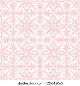 Beautiful background of seamless floral pattern