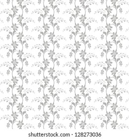 Beautiful background of seamless floral pattern