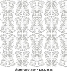Beautiful background of seamless floral pattern