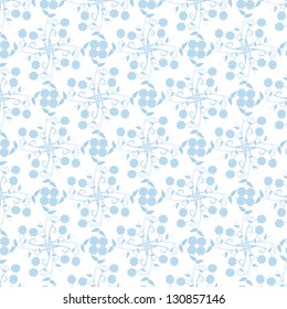 Beautiful background of seamless  floral pattern
