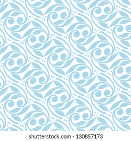Beautiful background of seamless floral pattern