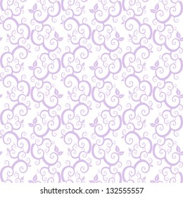 Beautiful background of seamless floral pattern
