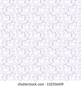 Beautiful background of seamless floral pattern
