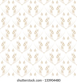 Beautiful background of seamless floral pattern