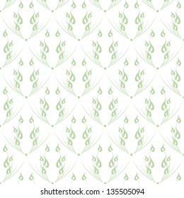 Beautiful background of seamless floral pattern