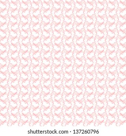 Beautiful background of seamless floral pattern