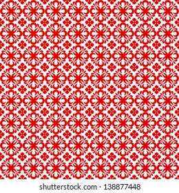 Beautiful background of seamless floral pattern