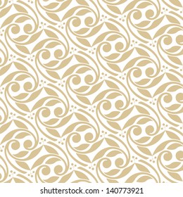 Hermoso fondo de patrón floral sin fisuras